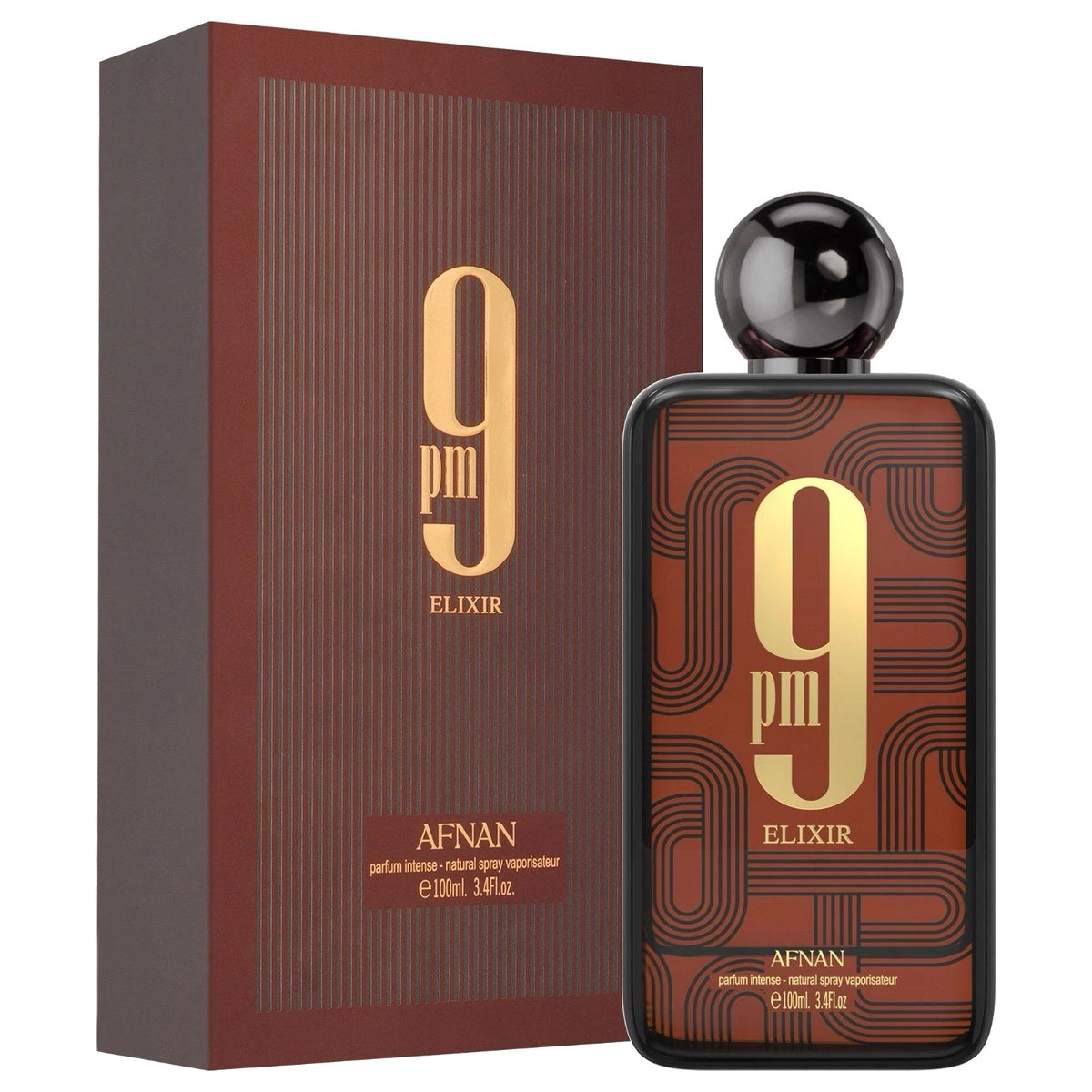 Afnan 9PM Elixir 3.3 oz Eau de Parfum for Unisex
