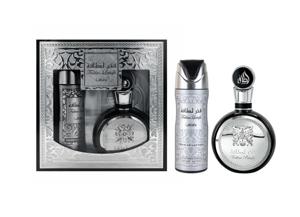 Lattafa Fakhar 2-Piece Gift Set 100 ml EDP + 200 ml Body Spray for Men