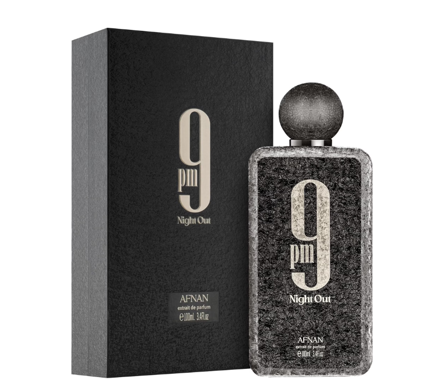 Afnan 9PM Night Out Extrait de Parfum 3.3 oz Unisex